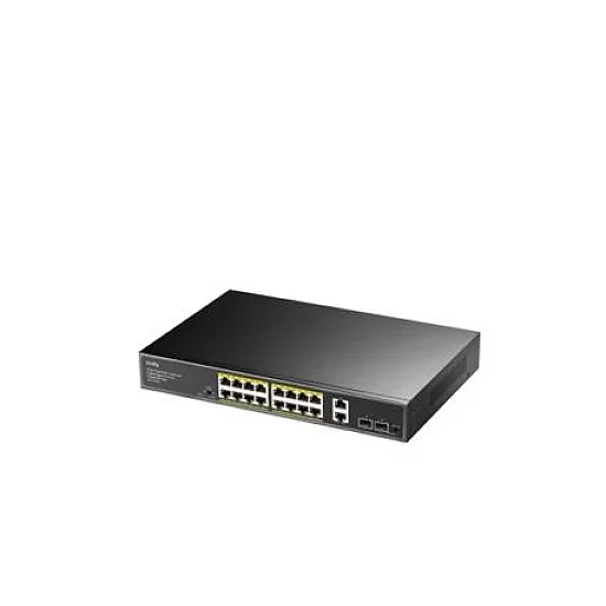 CUDY GS1018PS2 V3.0 Switch Gigabit RJ45 portovi:18 PoE portovi: 16 30W