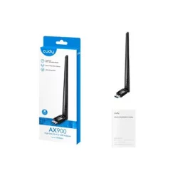 CUDY WU900H,AX900 Wi-Fi 6 Bluetooth 5.4 USB adapter sa visokim pojačanjem,V1.0, 600 Mbps + 286 Mbp