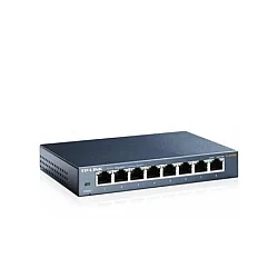 TP LINK Switch TL-SG108 Gigabit/8x RJ45/10/100/1000Mbps/Desktop metalno kuciste