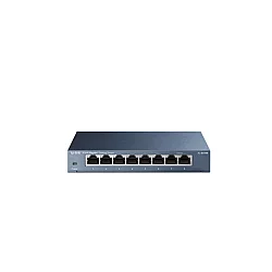 TP LINK Switch TL-SG108 Gigabit/8x RJ45/10/100/1000Mbps/Desktop metalno kuciste