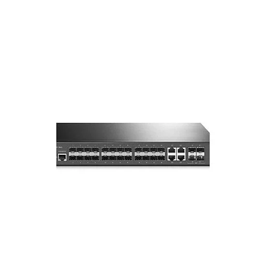 TP LINK Switch TL-SG3428XF Omada 24-Port SFP L2+ Managed Switch with 4 10GE SFP+ Slots