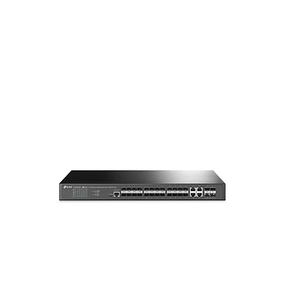 TP LINK Switch TL-SG3428XF Omada 24-Port SFP L2+ Managed Switch with 4 10GE SFP+ Slots
