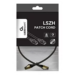 GEMBIRD Mrežni kabl S/FTP Cat.8 LSZH patch cord, crni, 1.5m (PP8-LSZHCU-BK-1.5M)