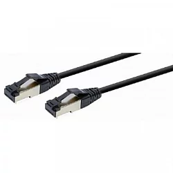GEMBIRD Mrežni kabl S/FTP Cat.8 LSZH patch cord, crni, 1m (PP8-LSZHCU-BK-1M)