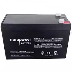 EuroPower ES12-9 12V 9Ah baterija za UPS