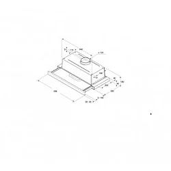 INDESIT Aspirator  H 461 IX.1/1
