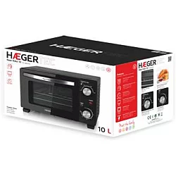 HAEGER Mini pećnica 10L sa tajmerom (HEOV-10B.037A)