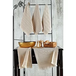 L`ESSENTIEL MAISON Set kuhinjskih krpa Maya Beige
