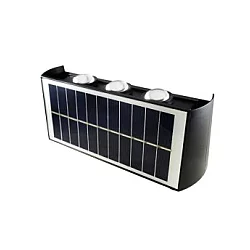 ELEMENTA Nazidna solarna lampa YW13173-3253-2x3