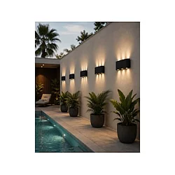 HOME LIGHT PL-232 LED Zidna svetiljka Crna
