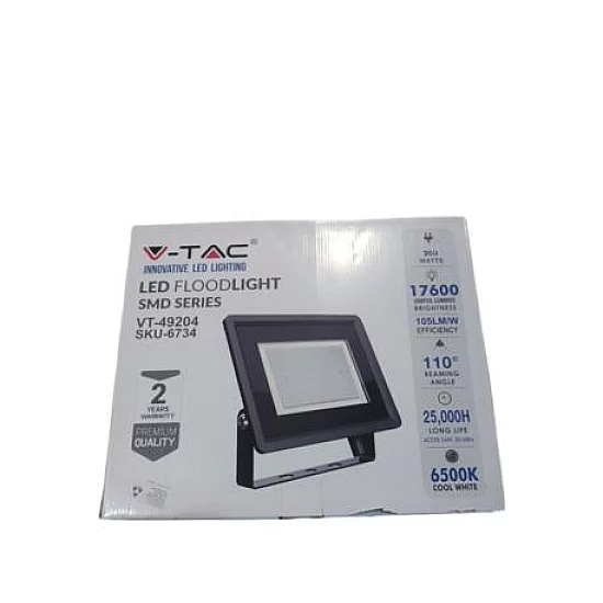 V-TAC LED REFLEKTOR 200W SMD 6500K 17600Lm, 400x33x333mm, 3KG, VT6734