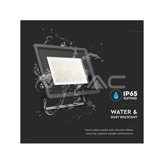 V-TAC LED REFLEKTOR 200W SMD 6500K 17600Lm, 400x33x333mm, 3KG, VT6734