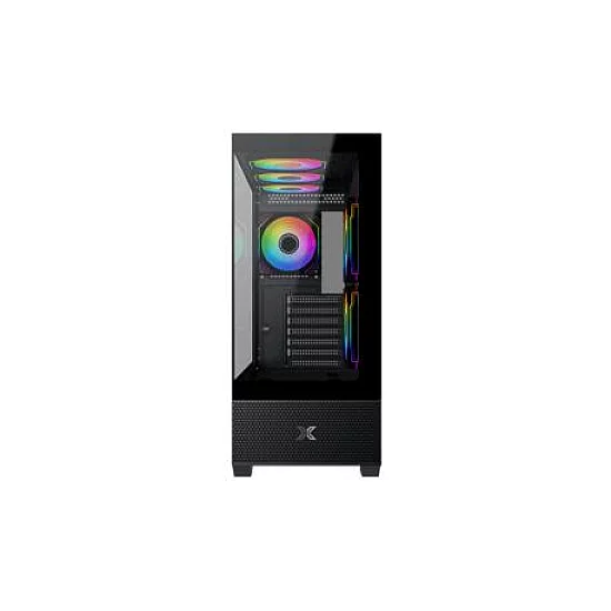 XIGMATEK Alphard ARGB Black midi kuciste
