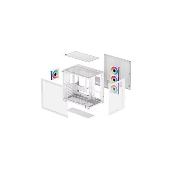 DEEPCOOL CG530U 4F WH belo midi kuciste R-CG530U-WHAGA4-G
