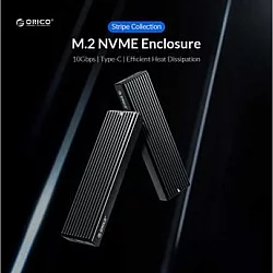 ORICO M2PV-C3-BK-BP-HW Type-C 10Gbps HDD fioka M2