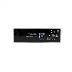 LC POWER HDD Rack 3.5,  SATA, USB 3.0, LC-35U3, Black