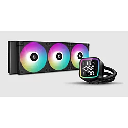 DEEPCOOL CPU Hladnjak LD360 ARGB LCD ekran CRNO, R-LD360-BKMSN-G-1