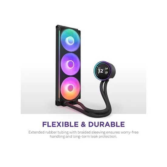NZXT Kraken Elite 420 RGB V2 vodeno hlađenje crno (RL-KR42E-B2)