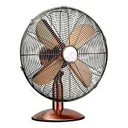 EUROLAMP Stoni ventilator, 30 cm, 50W, bakarni