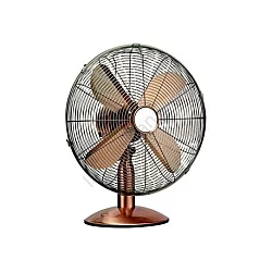 EUROLAMP Stoni ventilator, 30 cm, 50W, bakarni