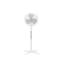 NIAROS PODNI Ventilator PREČNIKA 43CM, 45W, VISINA DO 133CM, BELI