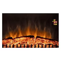 HOME Električni ugradni kamin 2000W FKKI03