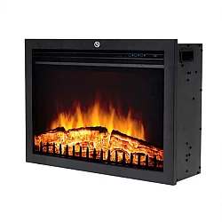 HOME Električni ugradni kamin 2000W FKKI03