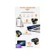 GMB POS-BSH500 GMB 2d/OCR CMOS Warehouse Finger barcode scanner, 600mAh, 1MP, BT/WiFi