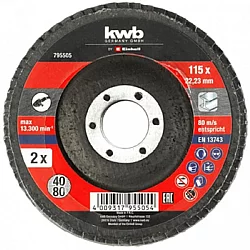 EINHELL KWB brusni disk 125mm 49795705 - 2 kom