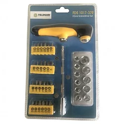 FIELDMANN FDS 1017-37R Set bitova sa T odvijačem