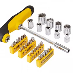 FIELDMANN FDS 1017-37R Set bitova sa T odvijačem