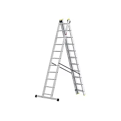 CRAFTER Aluminijumske trodelne merdevine 3x11 gazišta 150 kg