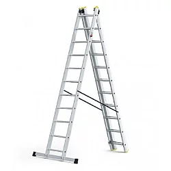 CRAFTER Merdevine aluminijum trodelne 3x11 gazišta