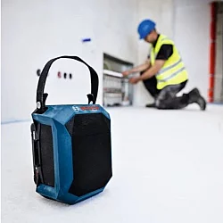 BOSCH plavi alat GPB 18V-1 C Solo bluetooth zvučnik, bez baterije i punjača, 06014A7000