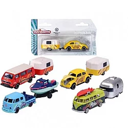 MAJORETTE VW premium vozilo sa prikolicom ASST
