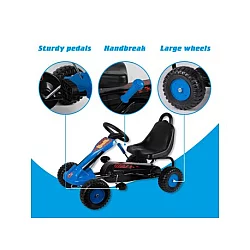 Eddy Toys Go kart za decu sa letnjim točkovima
