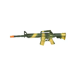 Eddy Toys Plastična automatska puška zelena za igru, 46 cm