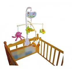 BIBA TOYS MUZIČKA VRTEŠKA SA MORSKIM ŽIVOTINJAMA