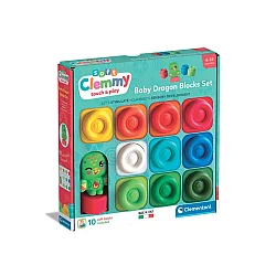 CLEMENTONI CLEMENTONI CLEMMY ZMAJ KOCKICE 10 KOM