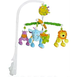 BIBA TOYS Muzička vrteška drugari iz džungle - lux