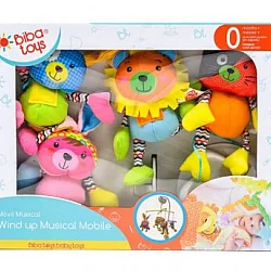 BIBA TOYS Muzička vrteška srećni drugari
