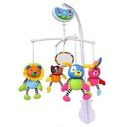 BIBA TOYS Muzička vrteška srećni drugari