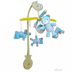 BIBA TOYS Muzička vrteška veseli medvedići