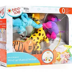 BIBA TOYS Muzička vrteška zanimljiva džungla