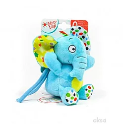 BIBA TOYS Plišana muzička igračka - slon