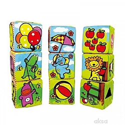 BIBA TOYS Plišane kocke