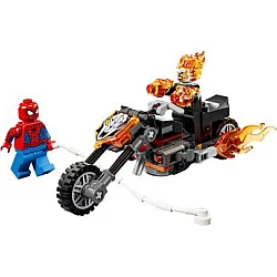 LEGO 76335 Spajdermen protiv Goust Rajdera na motociklu