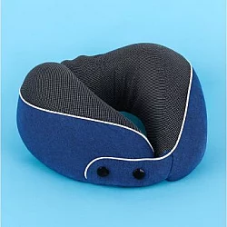 MOYE MOYE Memory Foam Neck Pillow - Blue