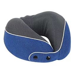 MOYE MOYE Memory Foam Neck Pillow - Blue