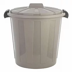 ESTIA Kanta za otpatke plastična (60l bež)